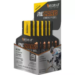 Recarb Energy Gel Display Com 10unidades x 30g Reidrat Nutrition