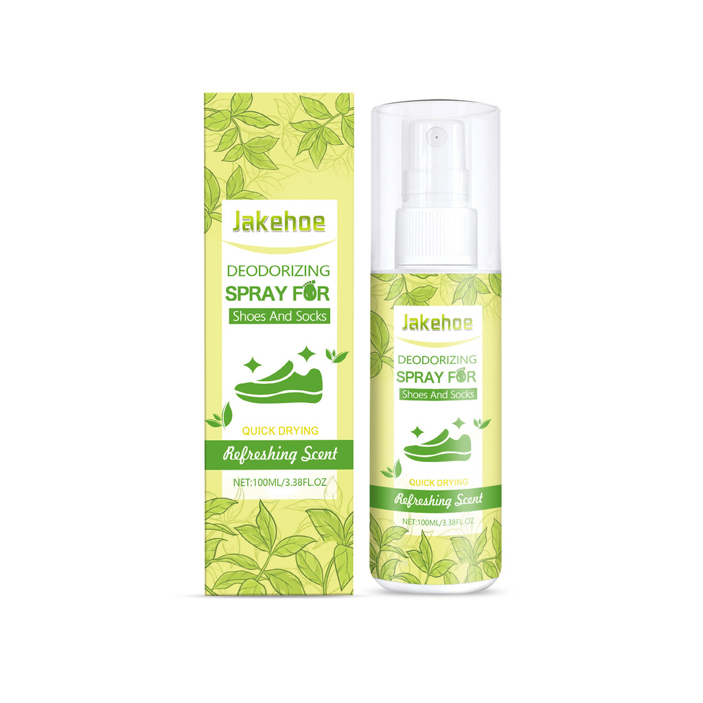 Spray Esfoliante para os Pés, Spray Desodorizante para Pés e Calçados, Controle de Odor, Secagem Rápida, Aromatizador de