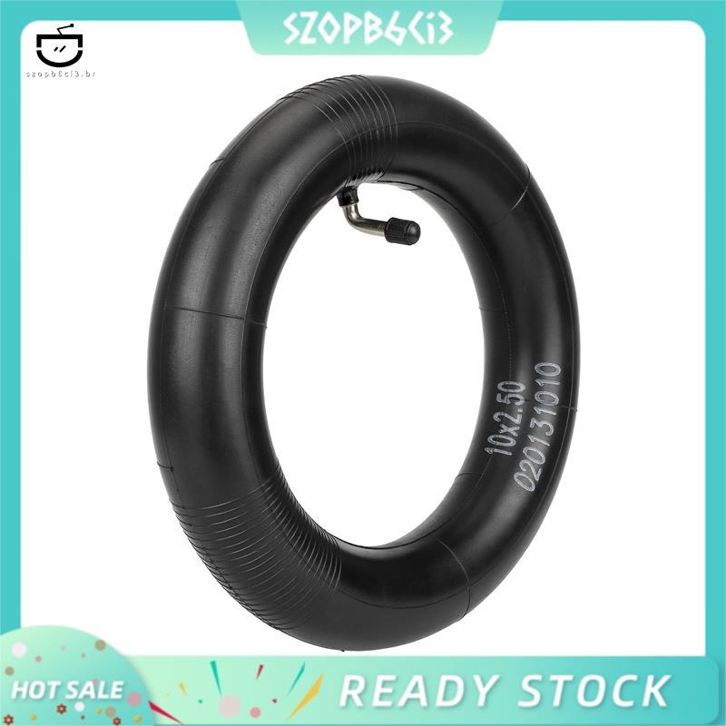 [szopb6ci3 . br] Tubo Interno 10X2.5 Válvula De 90 Graus Para Scooter Elétrica Zero 10X/VSETT Curvo De 10 Polegadas Fáci