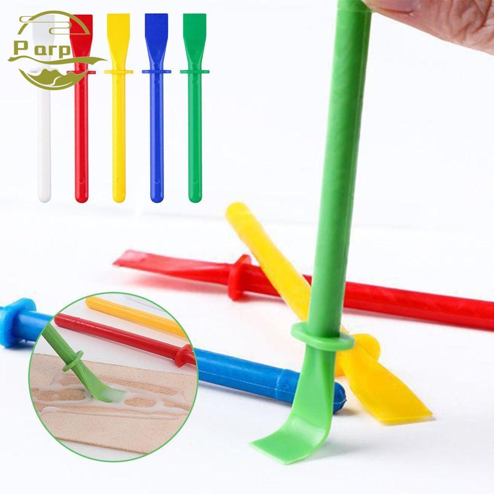 Ferramenta De Colagem De Couro PARPERTY1 , Ferramentas Manuais PP De Aplicação De Cola , Raspador Adesivo Artesanal DIY