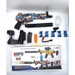 MP5/M416 Arma Metralhadora blaster Lança Bolinhas De Gel Elétrica Pistola de gel blaster
