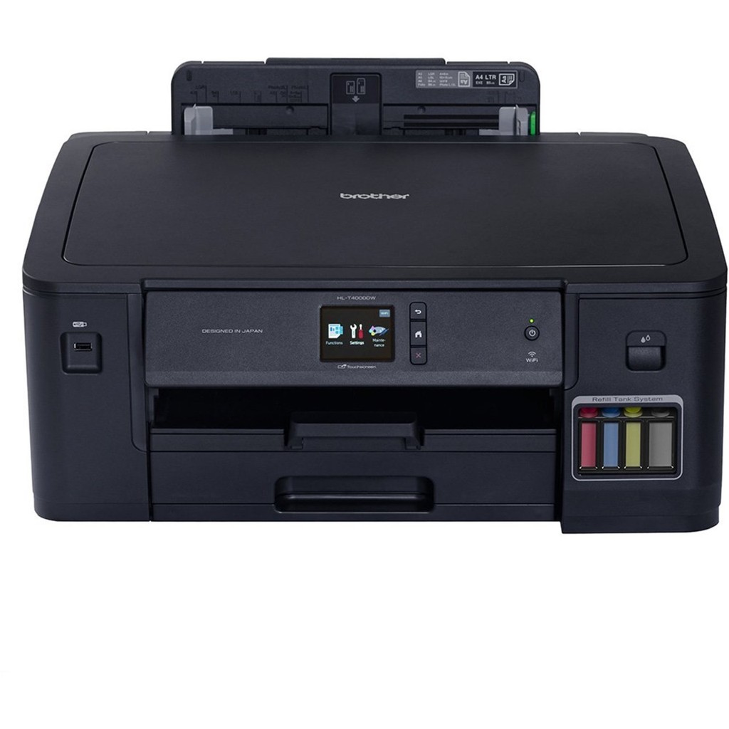 Impressora Brother HL-T4000DW A3 Wi-Fi Duplex Tanque de Tinta Colorida Multifuncional