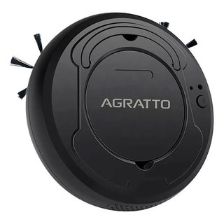 Aspirador De Pó 3 Em 1 Robô Praticci - Agratto Preto Bivolt