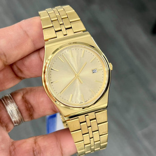 Relógio Feminino Casual Social Unissex Aço Inoxidável Estilo Moderno Elegante
