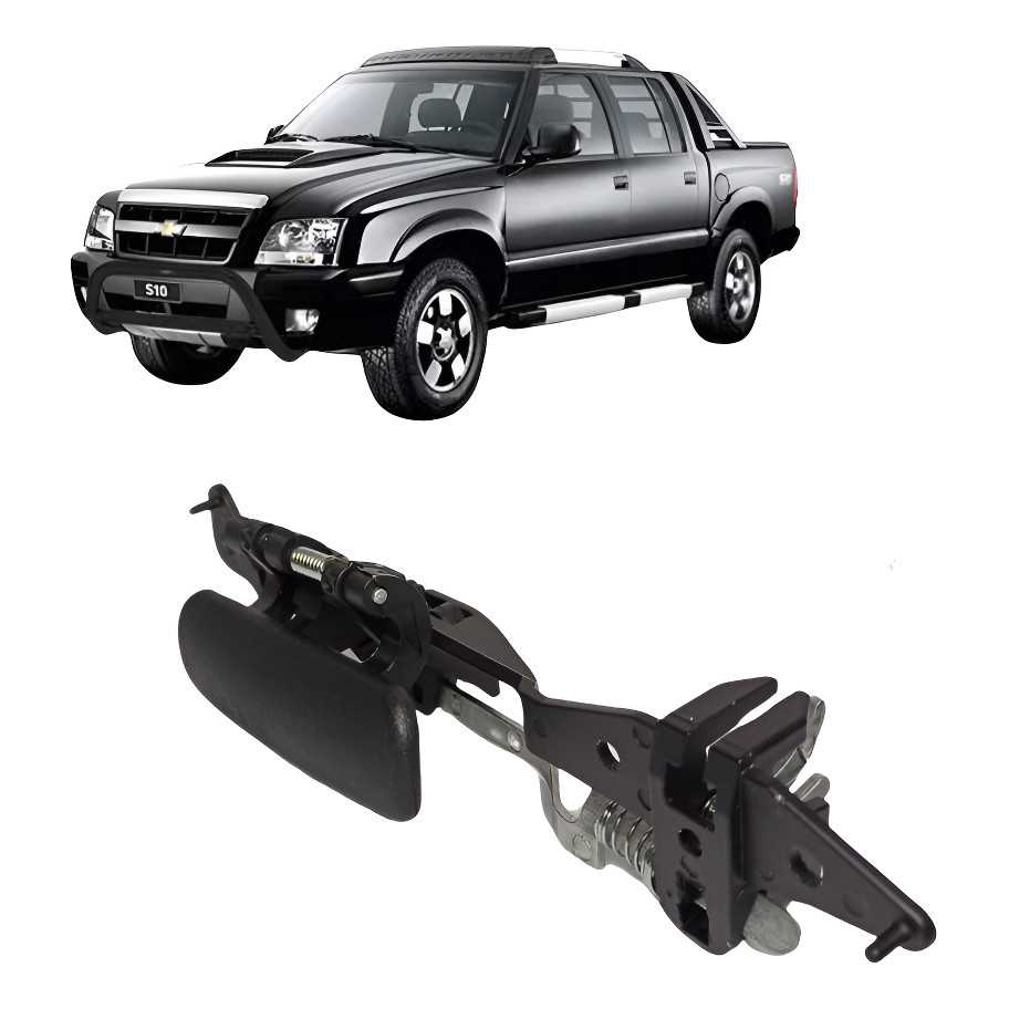Fecho Puxador Fechadura para Porta-Luvas S10 (2001 a 2012) e Blazer (2001 a 2011) em Oferta na Shopee