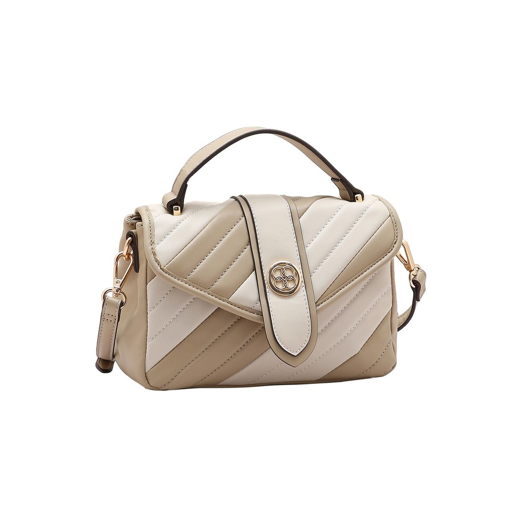 Imagem Bolsa Feminina Chenson Original com Alça Transversal Design em Matelassê Diagonal Casual 3485249