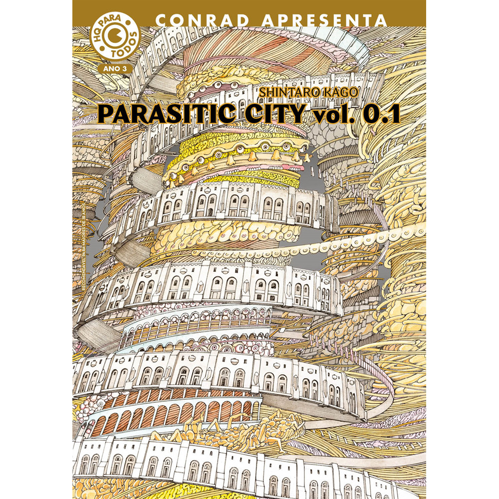 Capa do livro Livro - Parasitic City - Volume 0.1 - por Shintaro Kago - Editora Conrad
