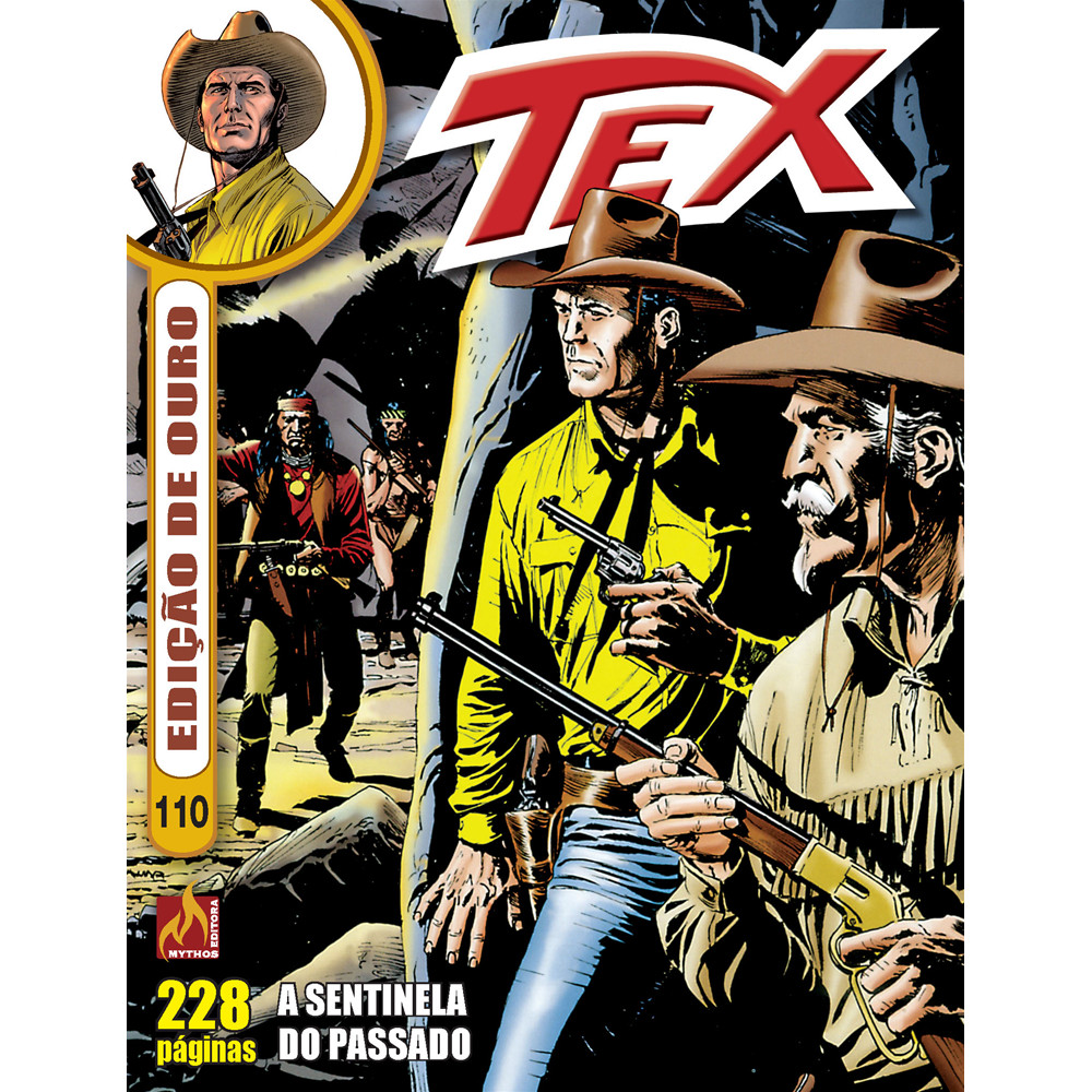Capa do livro Tex edição de ouro No 110