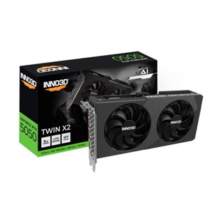 Placa de Vídeo Gpu Inno3d Geforce Rtx 5050 Twin X2 8gb 128bits Gddr6 N50502-08d6-174071n em Oferta na Shopee