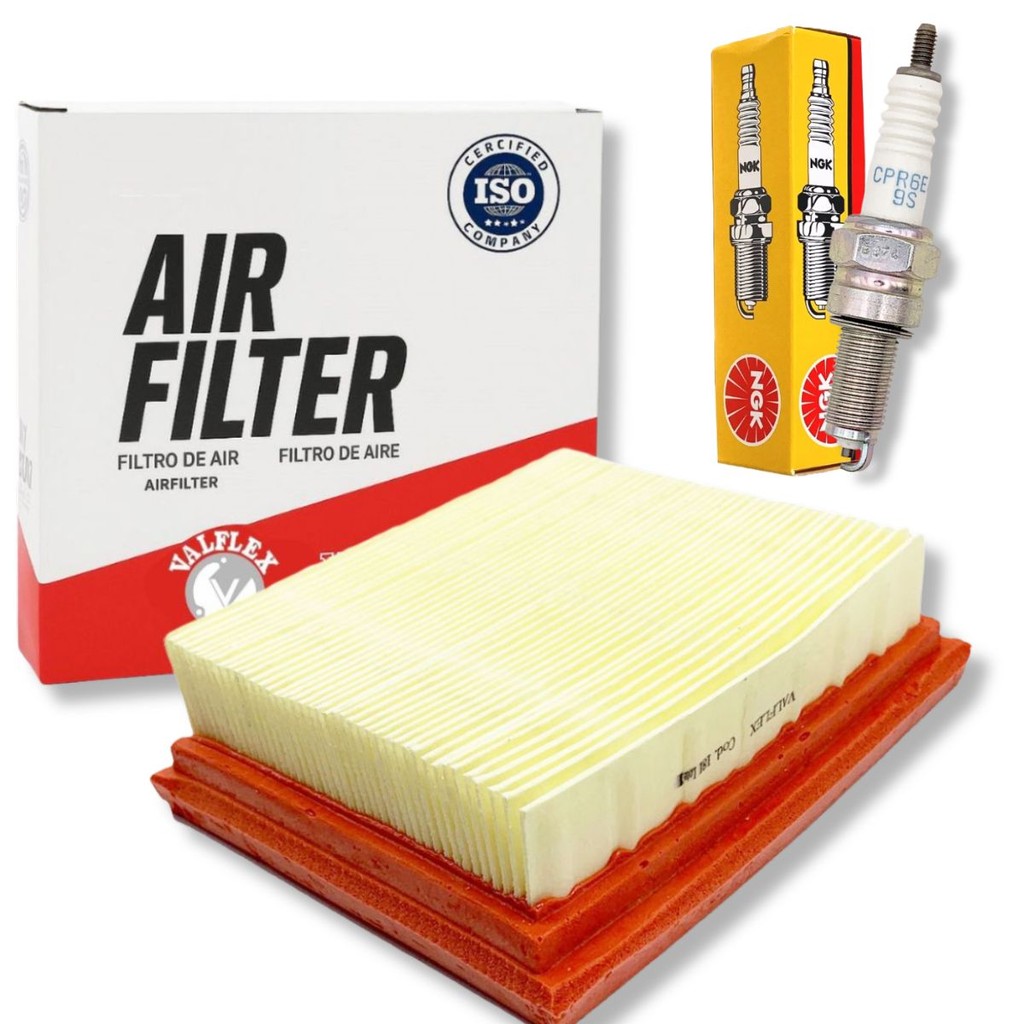 Kit Filtro de Ar + Vela de Ignição Ngk P/ Honda Pop 110i em Oferta na Shopee