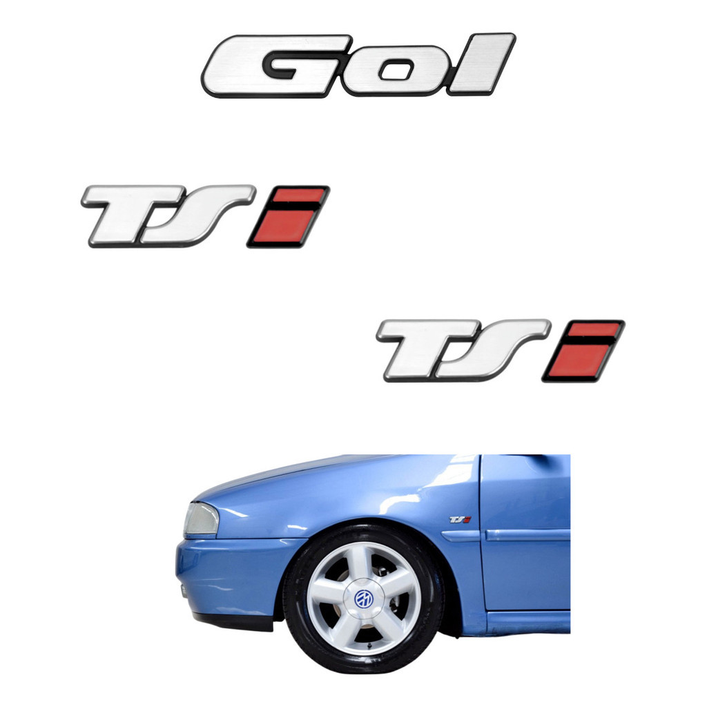 Emblema Gol + Laterais Tsi - Bola - 1995 À 1999