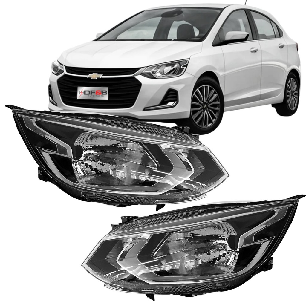 Farol Chevrolet Onix Onix Plus LT Ltz 2020 2021 22 23 24 25