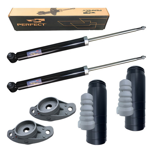 Par Amortecedor Traseiro + Kit Grand Siena 2012 2013 2014 2015 2016