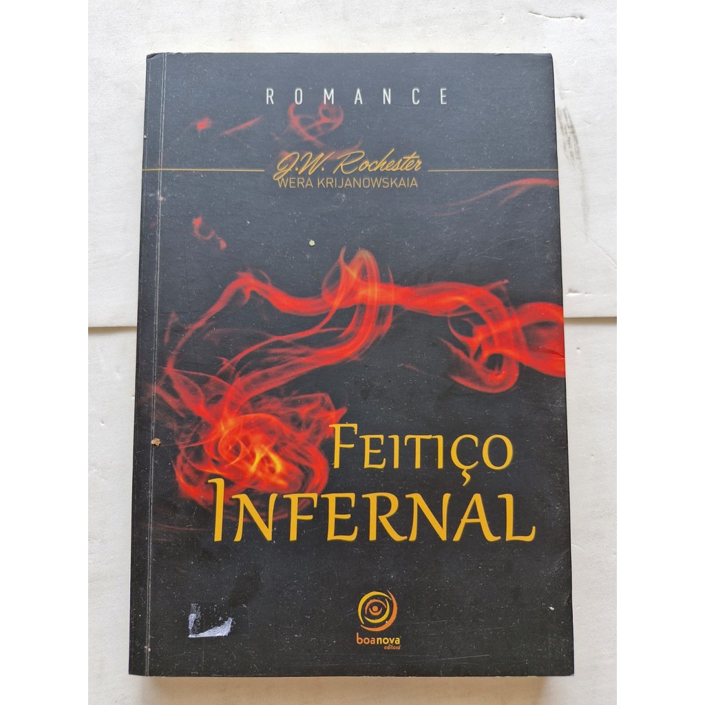LIVRO, FEITIÇO INFERNAL, JOHN WILMOT, J. W. ROCHESTER