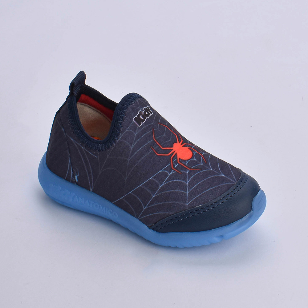 Tênis Infantil Kidy Flex Light Menino Confortável Antiderrapante Flexível Escolar Festas Dia a Dia em Oferta na Shopee