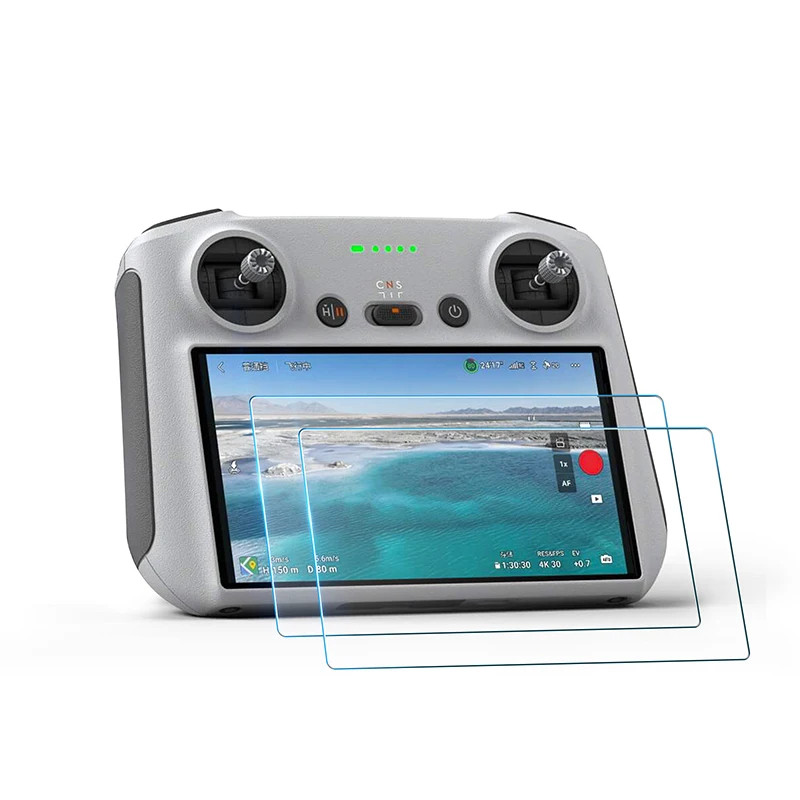 Kit 2 Películas de Vidro Para Controle Remoto Drone Dji