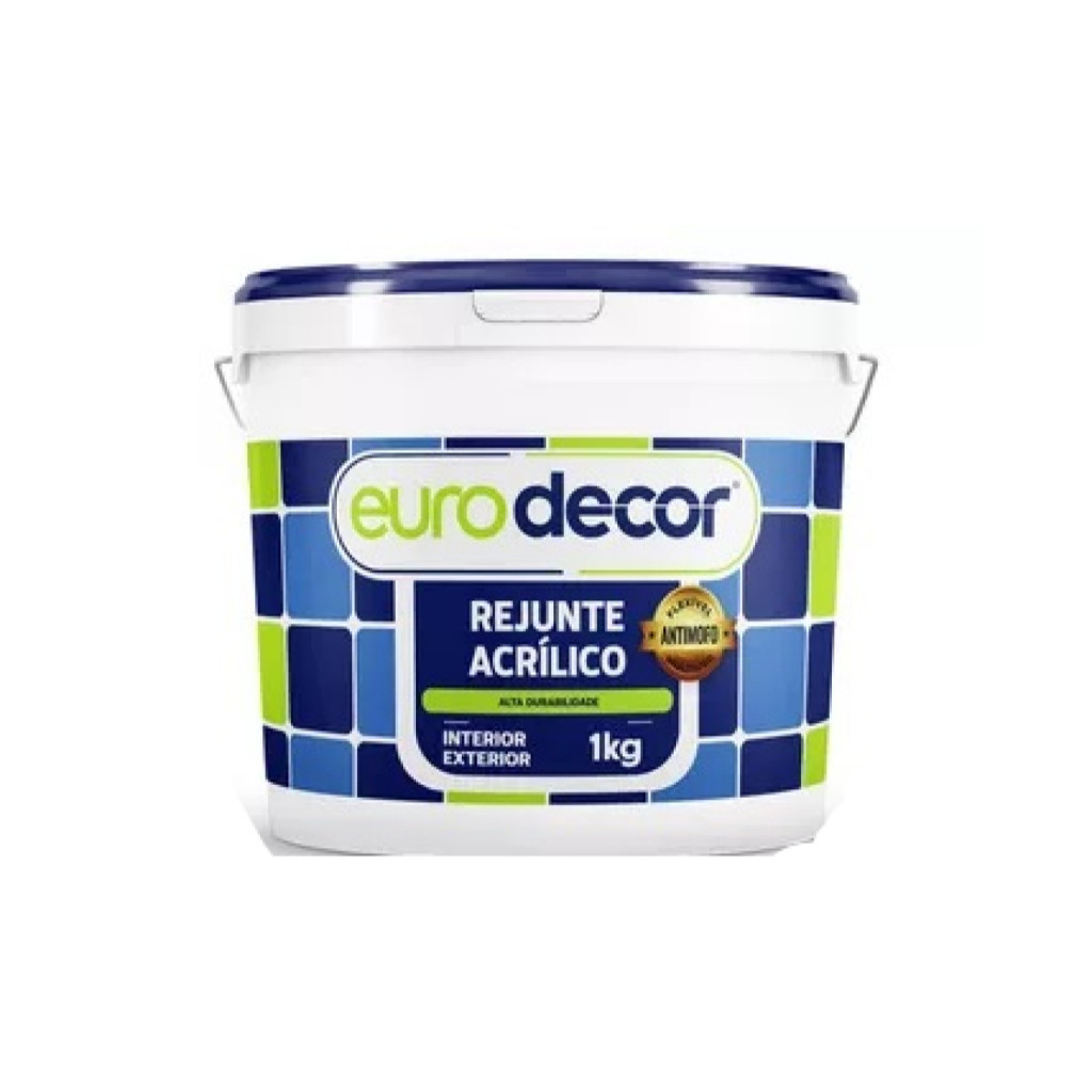 Rejunte Líquido 1KG Ou 5KG Antimofo Banheiro Interno Externo Várias Cores + Aplicador