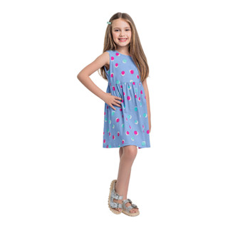 Vestido de Bolinhas Infantil Bee Loop em Oferta na Shopee