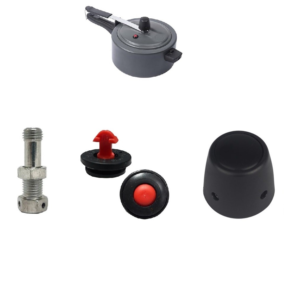 Kit Peso Pino e Selo Panela De Pressão Brinox 3 e 4,5 Lts