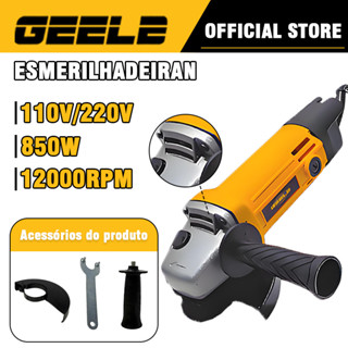 Esmerilhadeira Lixadeira Angular 115mm 850W 110V ou 220V em Oferta na Shopee