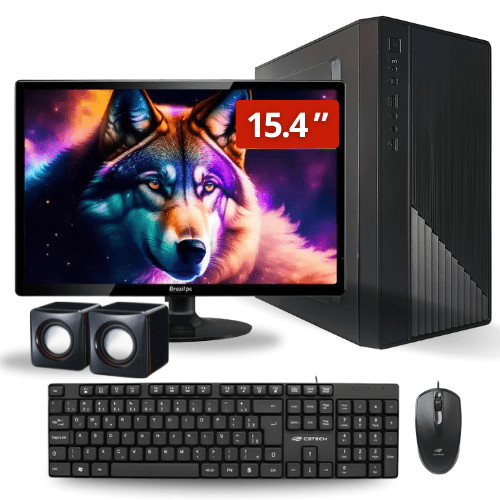 Computador Completo Intel Core I3 8gb M.2 256gb Monitor 15 W10