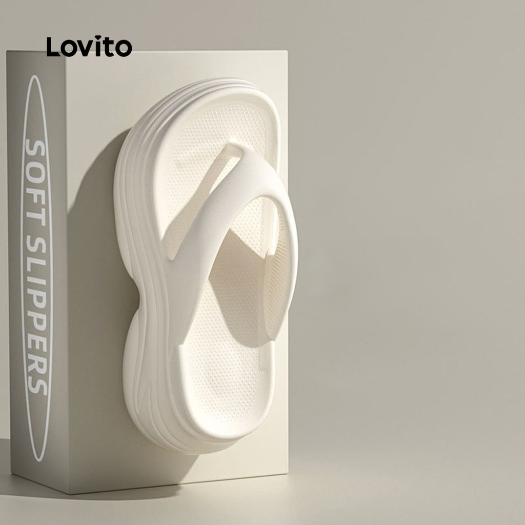 Detalhes do Lovito Sandálias Femininas Confortáveis e Casuais LFAS2058