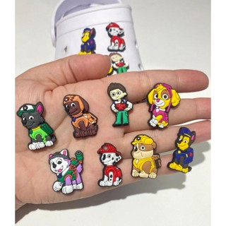 4 a 6 Pins/Bottons Emborrachados Para Babuche - Patrulha Canina em Oferta na Shopee