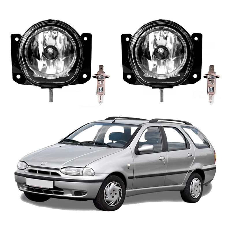 Par Farol Milha Lampada Palio Weekend 1.6 1996 A 2000 em Oferta na Shopee