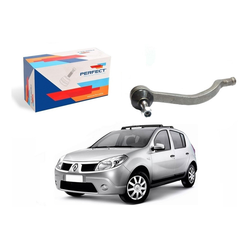 Terminal Direção Direito Sandero 1.0 1.6 2014 A 2020 em Oferta na Shopee