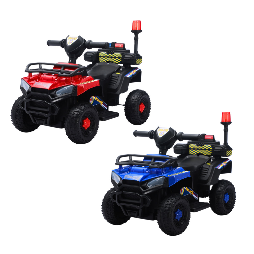 Carro Elétrico Infantil Policial 6v Frente/Ré Maxi Toys(BIVOLT) em Oferta na Shopee