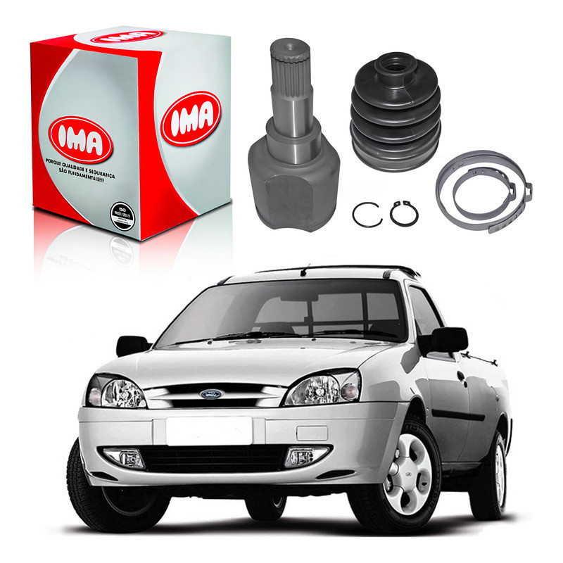 Tulipa Semi Eixo Esquerdo Courier 1.6 1999 A 2013