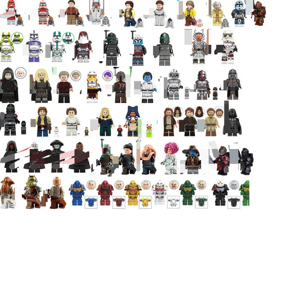 Colecionáveis Blocos De Construção Modelo Boneca Figuras Brinquedo Brinquedos Educativos Para Crianças Presentes Do Feri em Oferta na Shopee