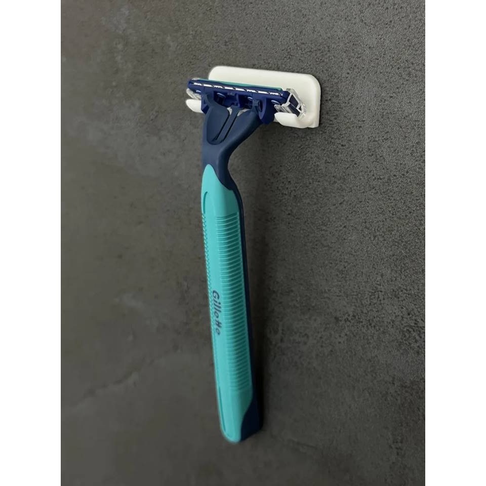 2 Suporte Para Aparelho De Barbear Lamina Gillette Gilete Prestobarba