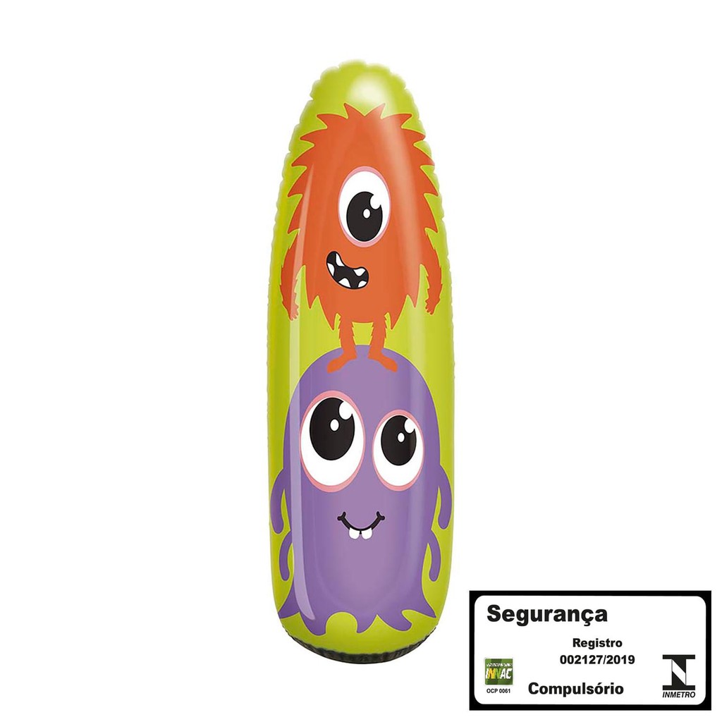 João-Bobo Monstrinhos - Verde em Oferta na Shopee