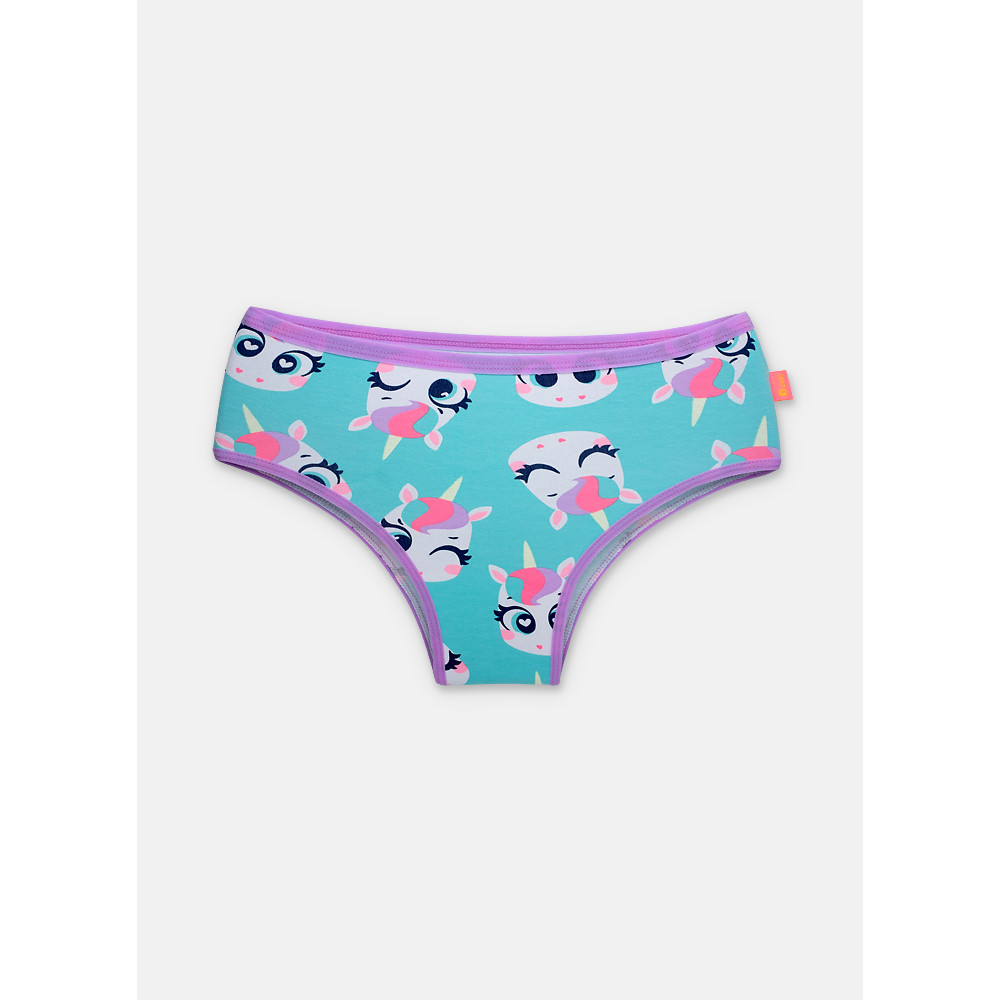 Calcinha Boneca Algodão Menina Teen Unicórnio - Puket