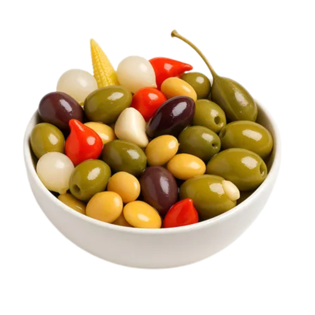 Mix Aperitivo Gourmet Mediterraneo Conserva Vacuo 1kg Premium