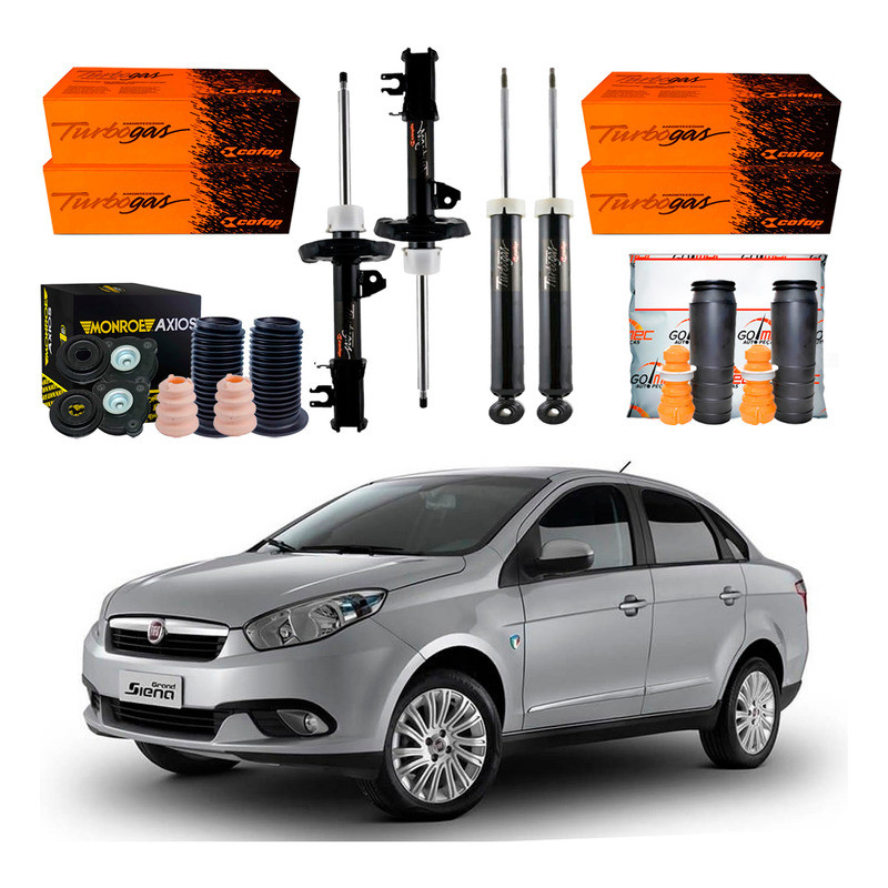 Amortecedor Dianteiro Traseiro Grand Siena 1.6 2012 A 2016 em Oferta na Shopee