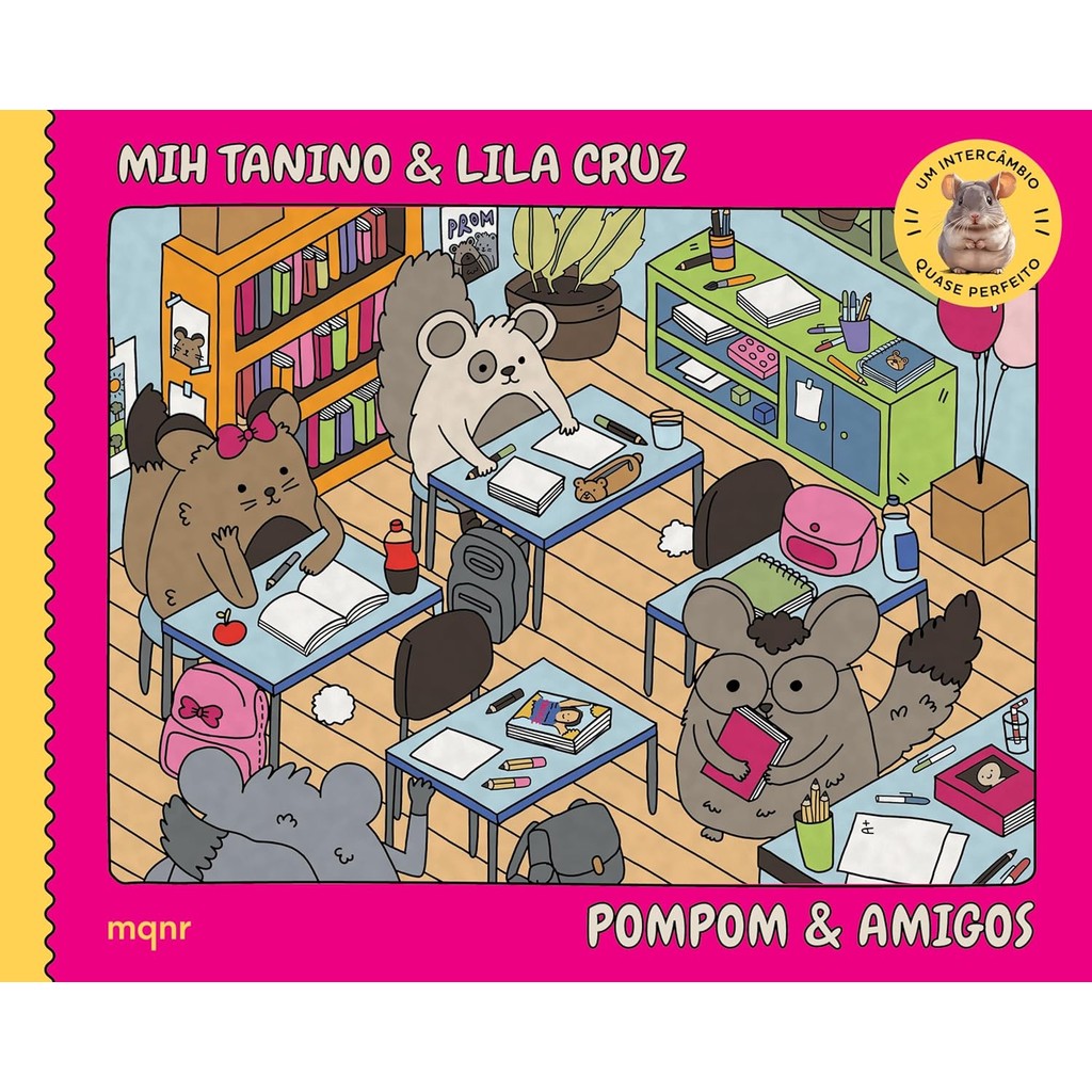 Pompom e Amigos | Livro de Colorir | Mih Tanino e Lila Cruz