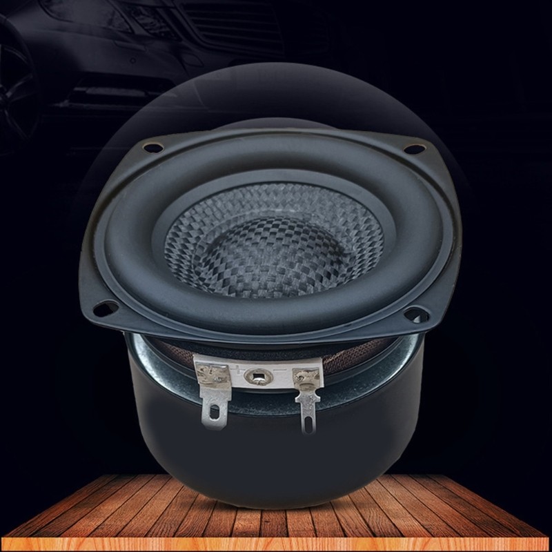 LI * Portátil 3 Polegada Subwoofer Quadrado Alto-Falante Fidelidade Para Home Theater Fácil Configuração 86dB
