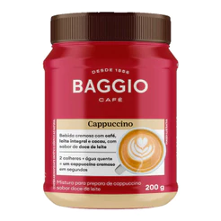 CAFÉ BAGGIO CAPPUCCINO POTE 200G