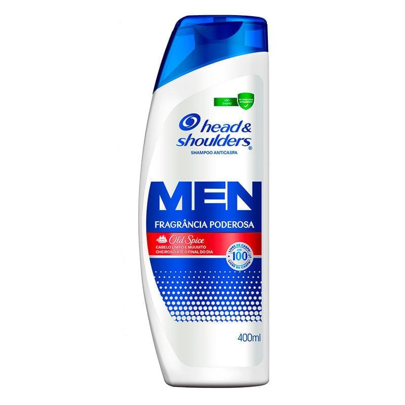 Shampoo Anticaspa Head & Shoulders Men Com Old Spice 400ml em Oferta na Shopee