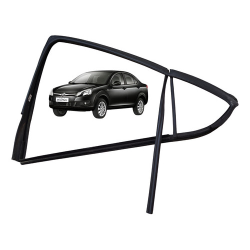 Canaleta Interna Vidro Traseira Direita Jac J3 1.4 2011 Preto