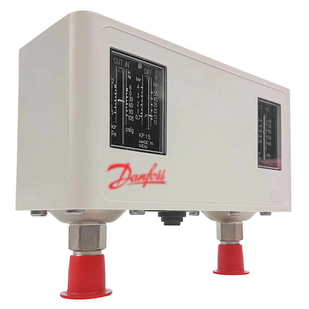 Pressostato De Alta e Baixa KP15 Rearme Automático Danfoss 060-124191