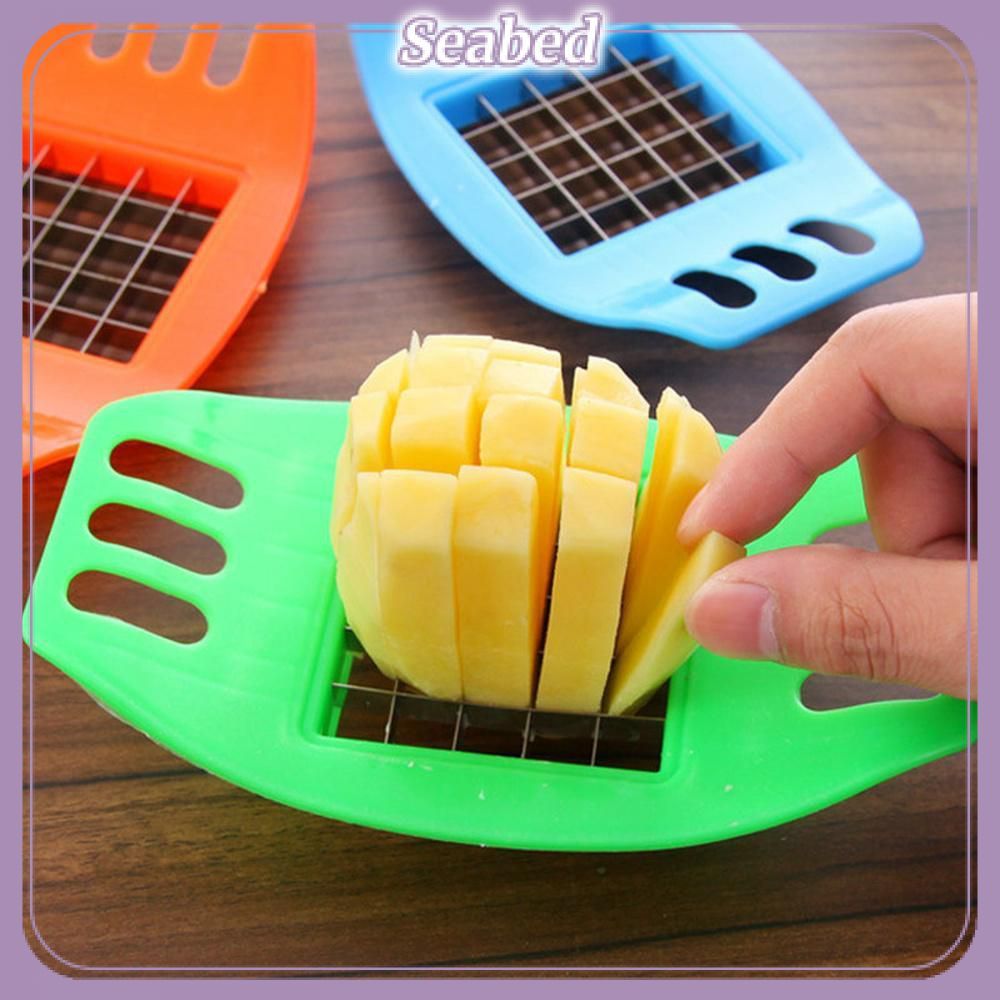 Fatiador de Batatas em Aço Inoxidável, Fatiador de Legumes e Frutas, Cortador de Batatas Onduladas, Máquina para