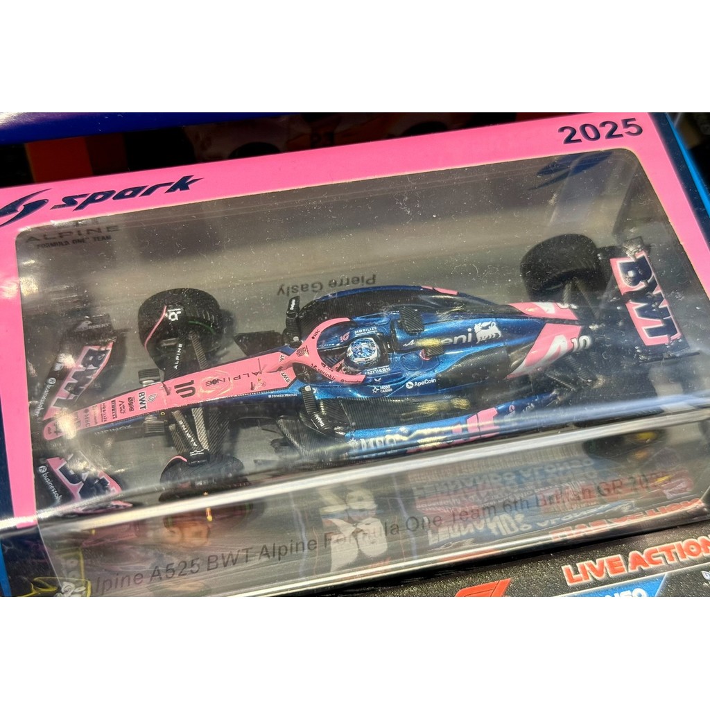 [A rede inteira mais baixa] Spark 1/43 alpine a525 UK Station Gasley 2025 Ampliado Master Driving shitbox Ainda tira p6