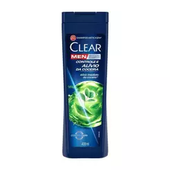 Shampoo Clear Men Antí-Caspa Controle e Alívio da Coceira 400ml