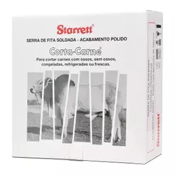 Serra Fita Starrett Mkp 16mmX6DPP Aço Carbono 2,82m- Embalagem com 5 Unidades