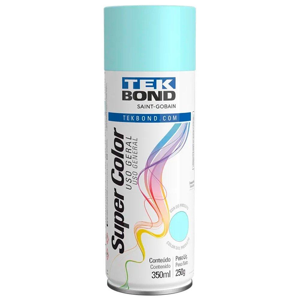 Tinta Spray Tekbond Uso Geral Azul Claro 350ml