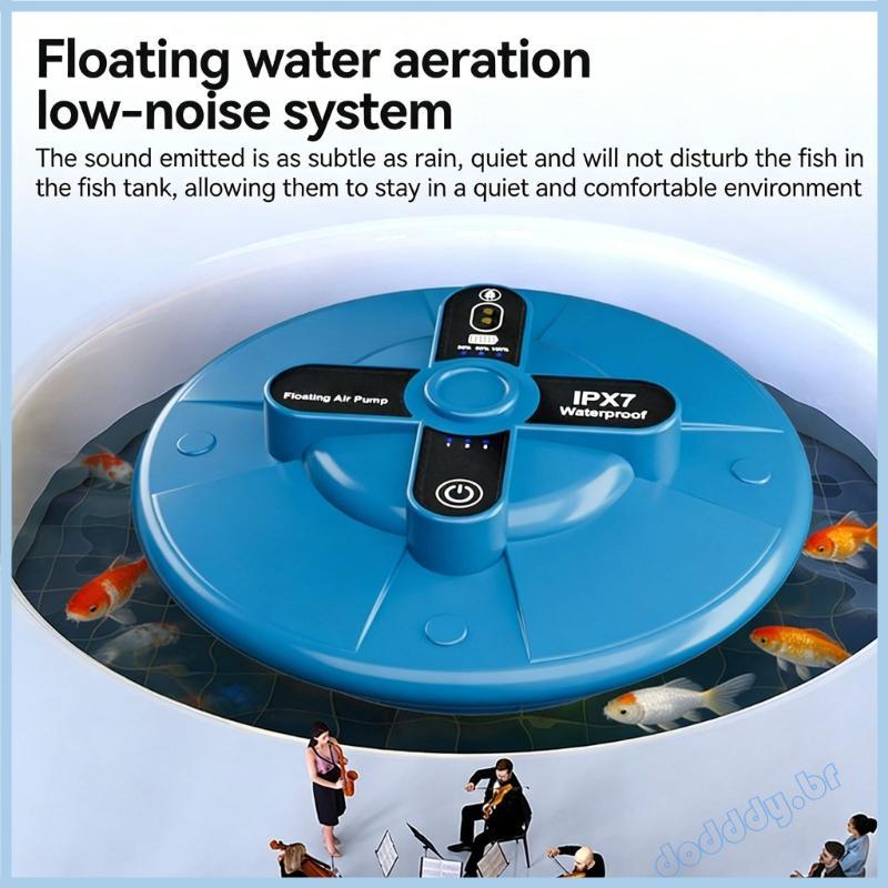 Aerador Flutuante De Baixo Ruído DOD Para Grandes Displays De Água E Fontes Decorativas
