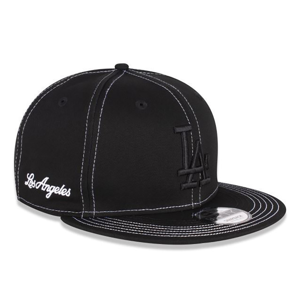 Boné New Era 9FIFTY Los Angeles Dodgers MLB Contrast Preto